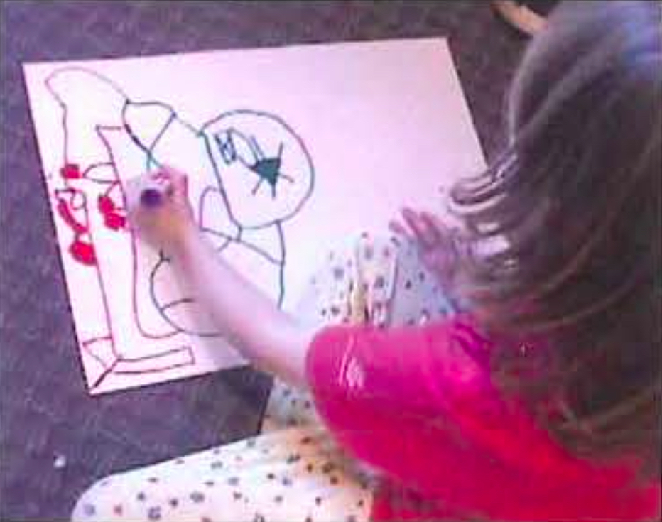 Child drawing